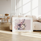 Wyoming Spring flowers art print | framed or unframed | multiple sizes