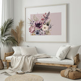 Wyoming Spring flowers art print | framed or unframed | multiple sizes