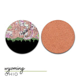 Wyoming, Ohio | Landmark | Coaster Set