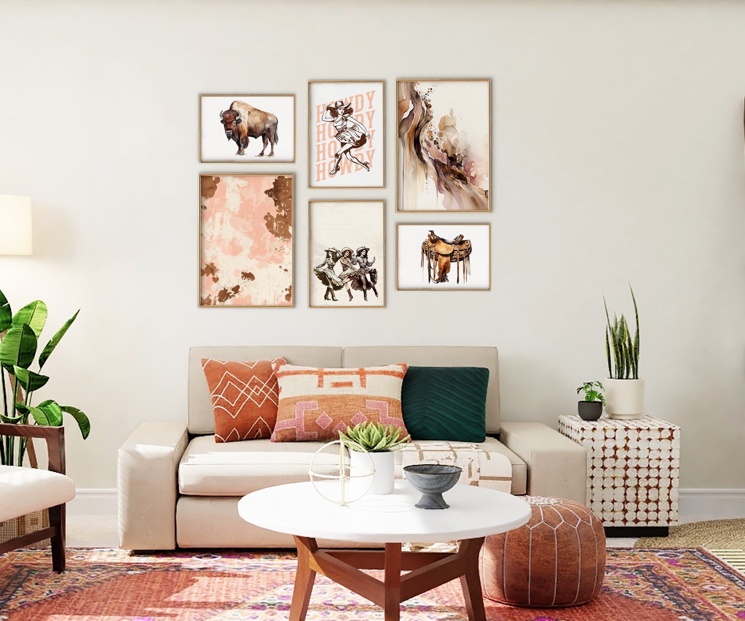 Saddle Poster - Stunning Watercolor Artwork of a Western Saddle - Unique Texas-Inspired Gift for Any Occasion! | Wild West Chic Collection