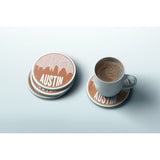 Austin, Texas | Grid | Coaster Set