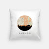 a white pillow with the word auburn on it