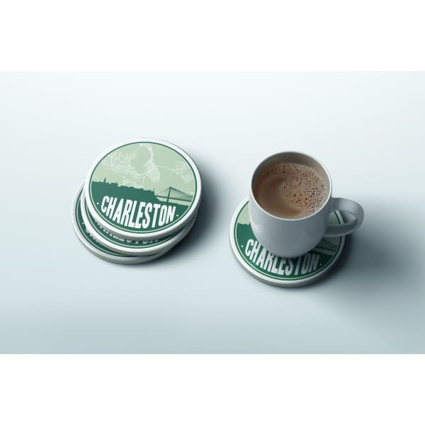 Charleston, South Carolina | Grid | Coaster Set