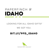 Idaho Christmas Ornament - Custom City Ceramic Holiday Decor