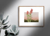 Wyoming Art Print - Botanical Poster, State Flower Prints, Jackson Hole Wall Art, Unique Cheyenne Gifts & Cody Decor