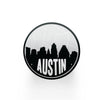 Austin map coaster set, Austin Texas coasters, Austin skyline and Austin map gifts, Austin coasters, Austin Texas gifts