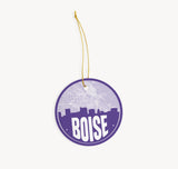 Idaho Christmas Ornament - Custom City Ceramic Holiday Decor