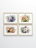 Iowa Design Four Seasons Gallery Wall Art Prints | Framed Iowa Home Decor & Statement Wall Art