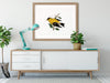 American Goldfinch Wall Art - Carduelis tristis Iowa State Bird Decor, Bird Home Decor & Ornithology Gifts