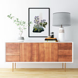 New Hampshire State Flower Flora & Fauna Art Print - Art Print - Flora & Fauna