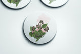 New Jersey State Flower Flora & Fauna Coaster Set - Coaster Set - Flora & Fauna