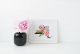 New York State Flower Flora & Fauna Art Print - Art Print - Flora & Fauna