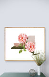 New York State Flower Flora & Fauna Art Print - Art Print - Flora & Fauna