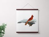 North Carolina State Bird Flora & Fauna Art Print - Art Print - Flora & Fauna