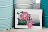 North Dakota State Flower Flora & Fauna Art Print - Art Print - Flora & Fauna