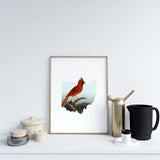Ohio State Bird Flora & Fauna Art Print - Art Print - Flora & Fauna