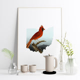 Ohio State Bird Flora & Fauna Art Print - Art Print - Flora & Fauna