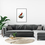 Ohio State Bird Flora & Fauna Art Print - Art Print - Flora & Fauna