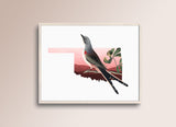 Oklahoma State Bird Flora & Fauna Art Print - Art Print - Flora & Fauna