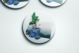 Oregon State Flower Flora & Fauna Coaster Set - Coaster Set - Flora & Fauna