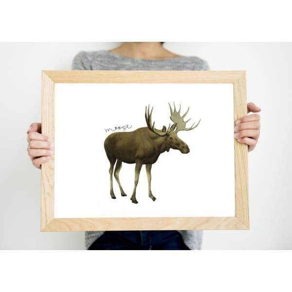 Alaska state animal - 5x7 Unframed Print - State Animal