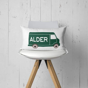 Alder Street food truck | Portland Vibes Collection - Pillow | Lumbar - Portland Vibes