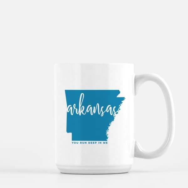 Arkansas State Song - Mug | 15 oz / DeepSkyBlue - State Song
