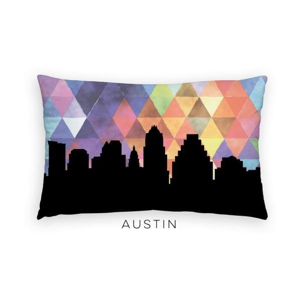 Austin Texas geometric skyline - Geometric Skyline