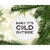 Baby It’s Cold Outside | typography Christmas design - Botanical Christmas