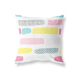 Band-Aid Pattern | Miami Vibes Collection - Pillow | Square - 80s Miami Vibes