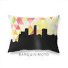 Barquisimeto Venezuela geometric skyline - Pillow | Lumbar / Yellow - Geometric Skyline
