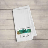 Between Every Two Pines - Tea Towel - Portland Vibes