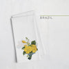 Brazil Golden Trumpet | National Flower Series - Tea Towel - State Flower
