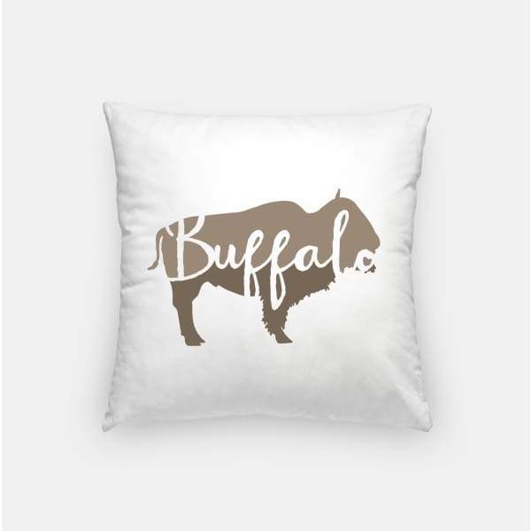 Buffalo New York buffalo - 5x7 Unframed Print / Tan - City Map Skyline