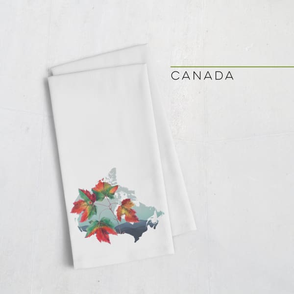 Canada Maple Leaf | National Flower Series - Tea Towel - State Flower