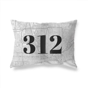 Chicago area code - Pillow | Lumbar - Area Code