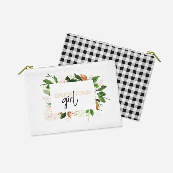 Chucktown Girl | Charleston Vibes Collection - Pouch | Small - Charleston Vibes
