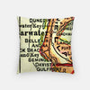 Clearwater Florida city skyline with vintage Clearwater map - City Map Skyline