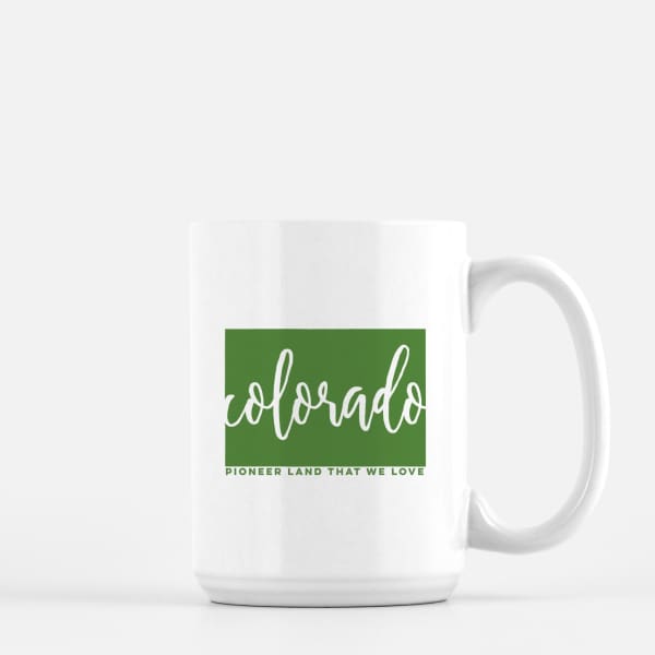 Colorado State Song - Mug | 11 oz / ForestGreen - State Song