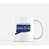 Connecticut State Song - Mug | 11 oz / Navy - State Song
