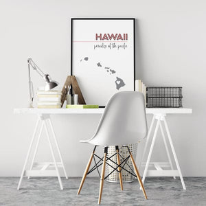 Customizable Hawaii state art - Customizable