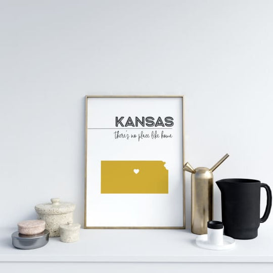 Customizable Kansas state art - Customizable