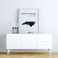 Customizable North Carolina state art - Customizable