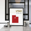 Customizable Utah state art - Customizable