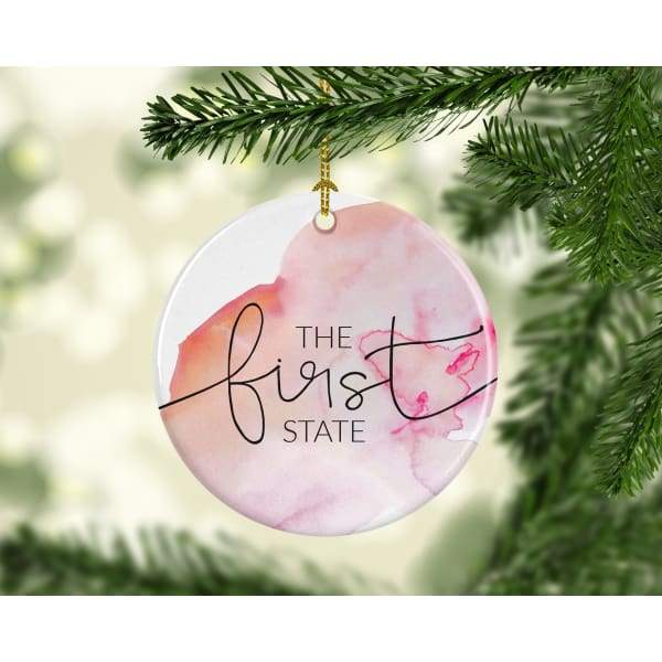 Delaware state nickname - Ornament - State Motto