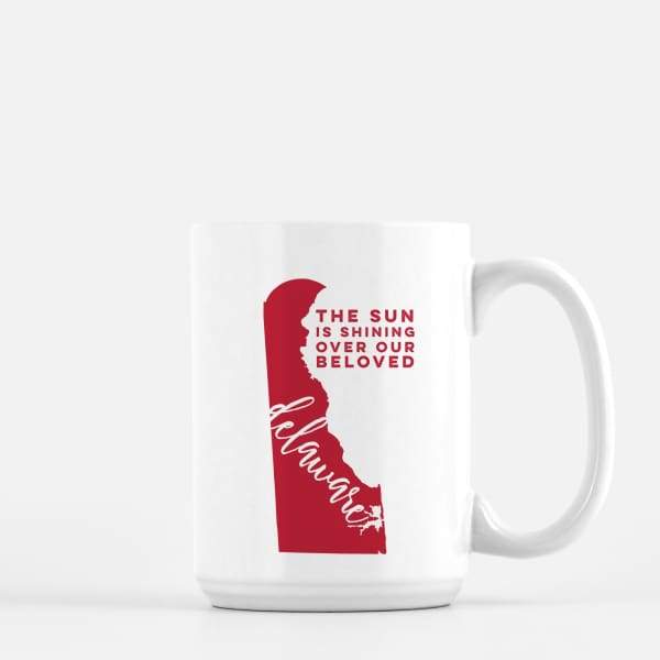 Delaware State Song - Mug | 15 oz / Red - State Song