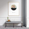Delhi India city skyline with vintage Delhi map - City Map Skyline