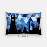 Durham North Carolina geometric skyline - Geometric Skyline