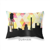 Durham North Carolina geometric skyline - Geometric Skyline