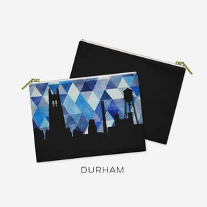 Durham North Carolina geometric skyline - Geometric Skyline